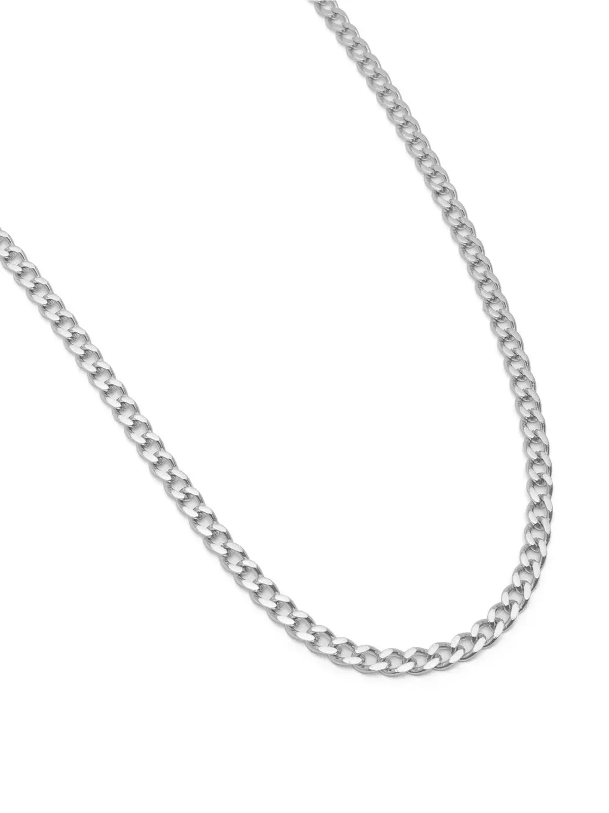 Nialaya Jewelry キューバンリンクチェーンネックレス - 画像3