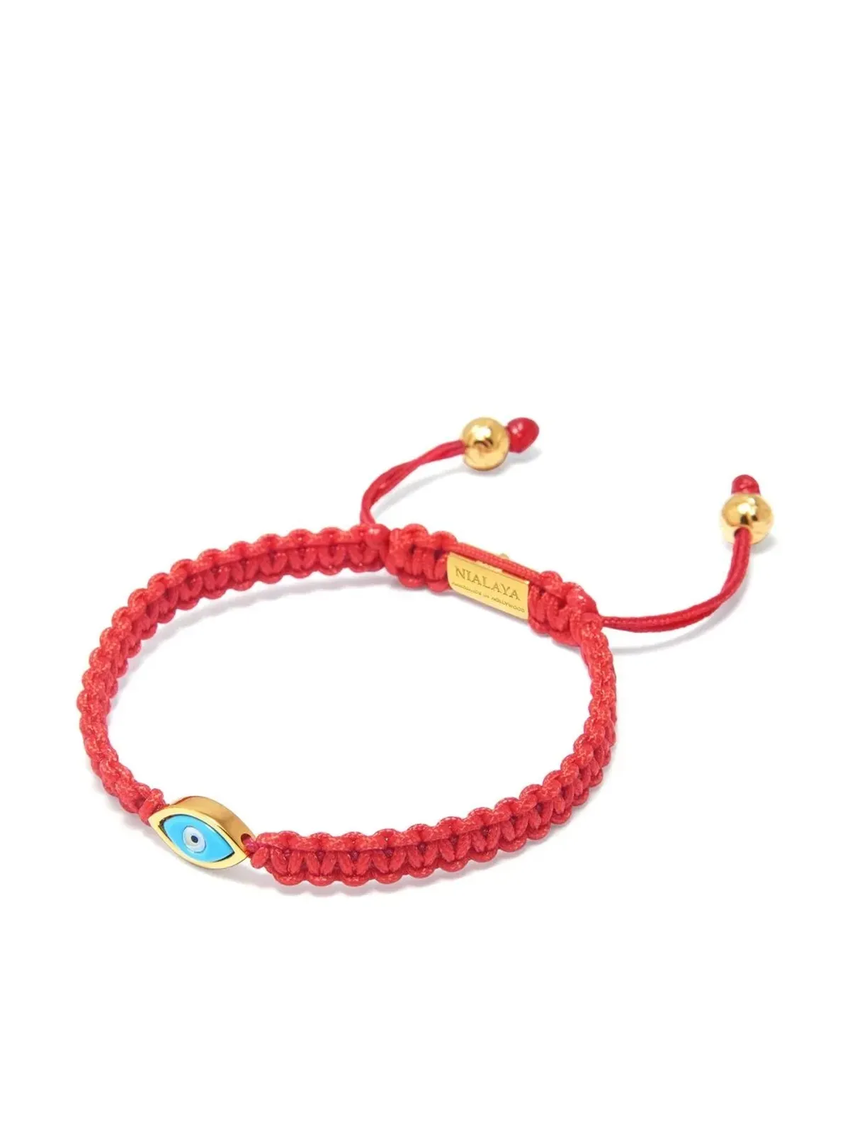 Nialaya Jewelry エビルアイ ストリングブレスレット - 画像3