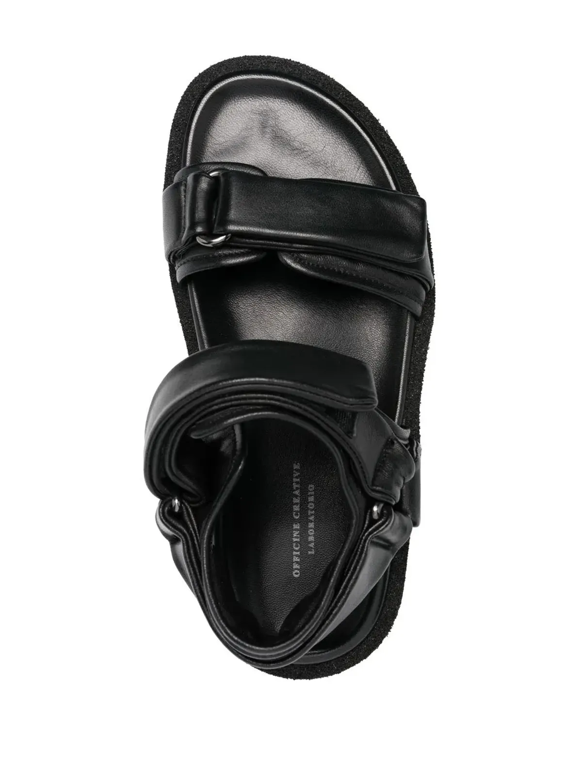 Officine Creative ストラップディテール レザーサンダル - 画像4