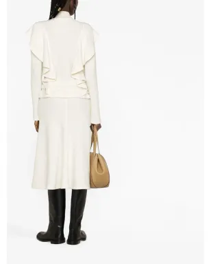 Chloé フリル付きハイネックニット - サムネイル4