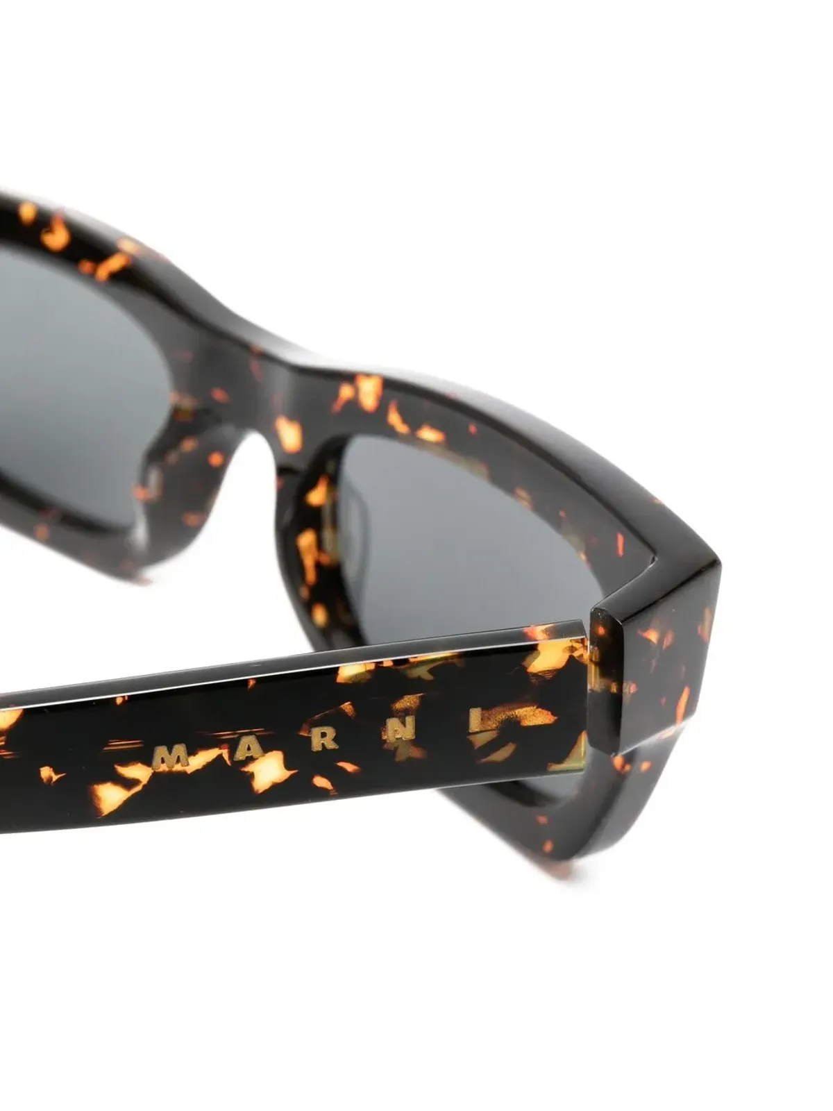 Marni Eyewear CWE レクタンギュラーフレーム サングラス - 画像3
