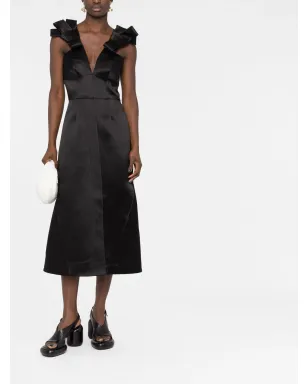 Jil Sander リボンディテール ミディドレス - サムネイル2