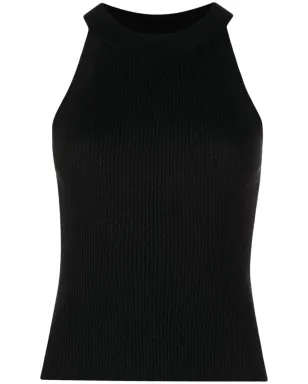Brunello Cucinelli knitted cashmere-blend vest - サムネイル1