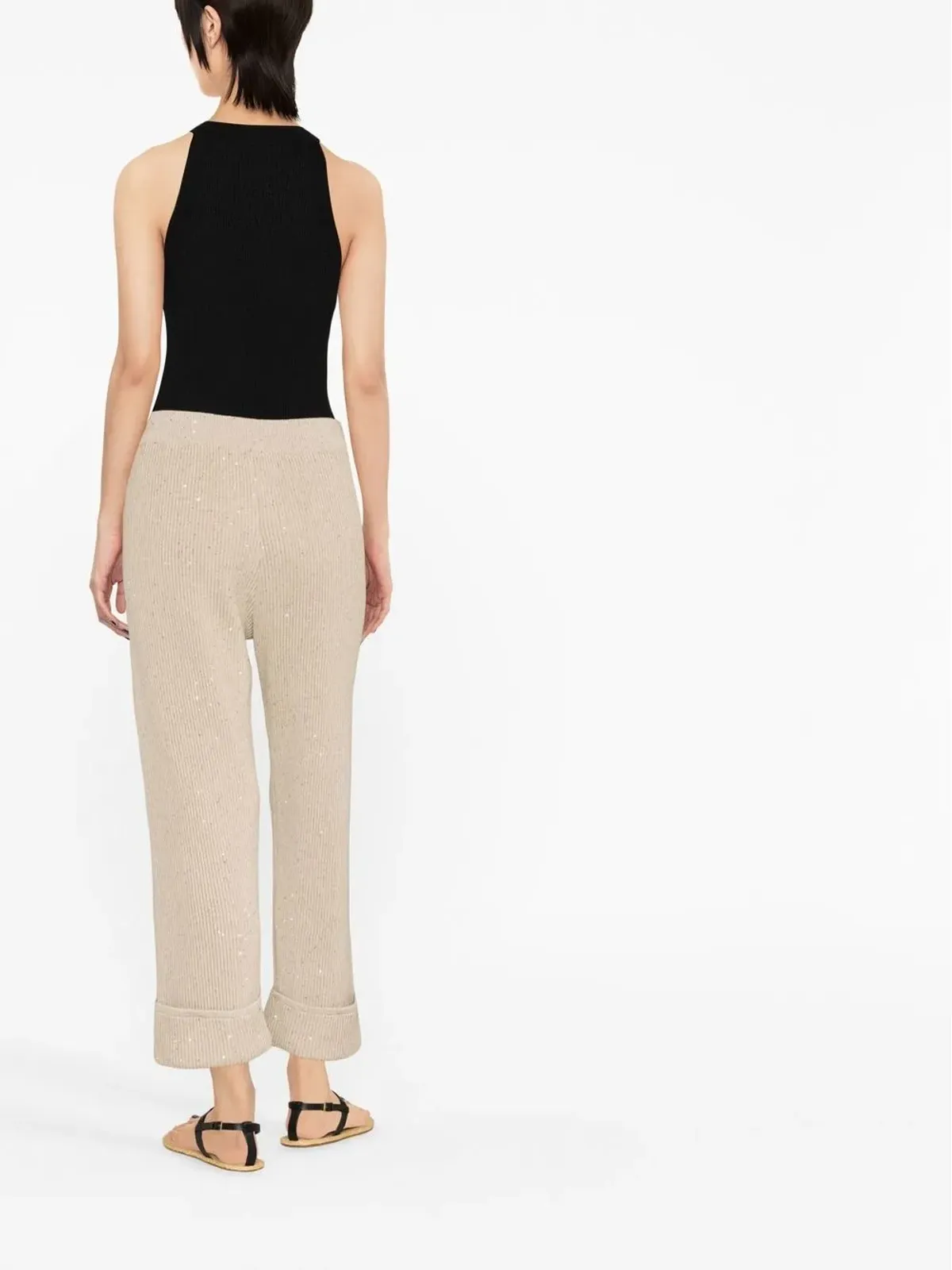 Brunello Cucinelli knitted cashmere-blend vest - 画像3