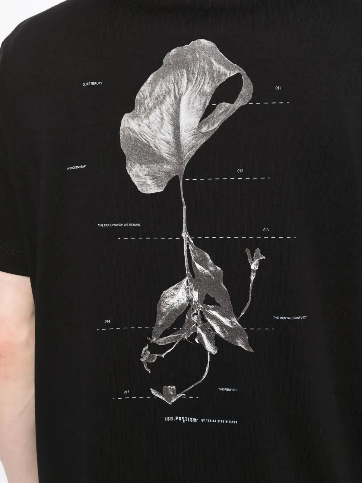 ISO.POETISM グラフィックプリント半袖Tシャツ - 画像5