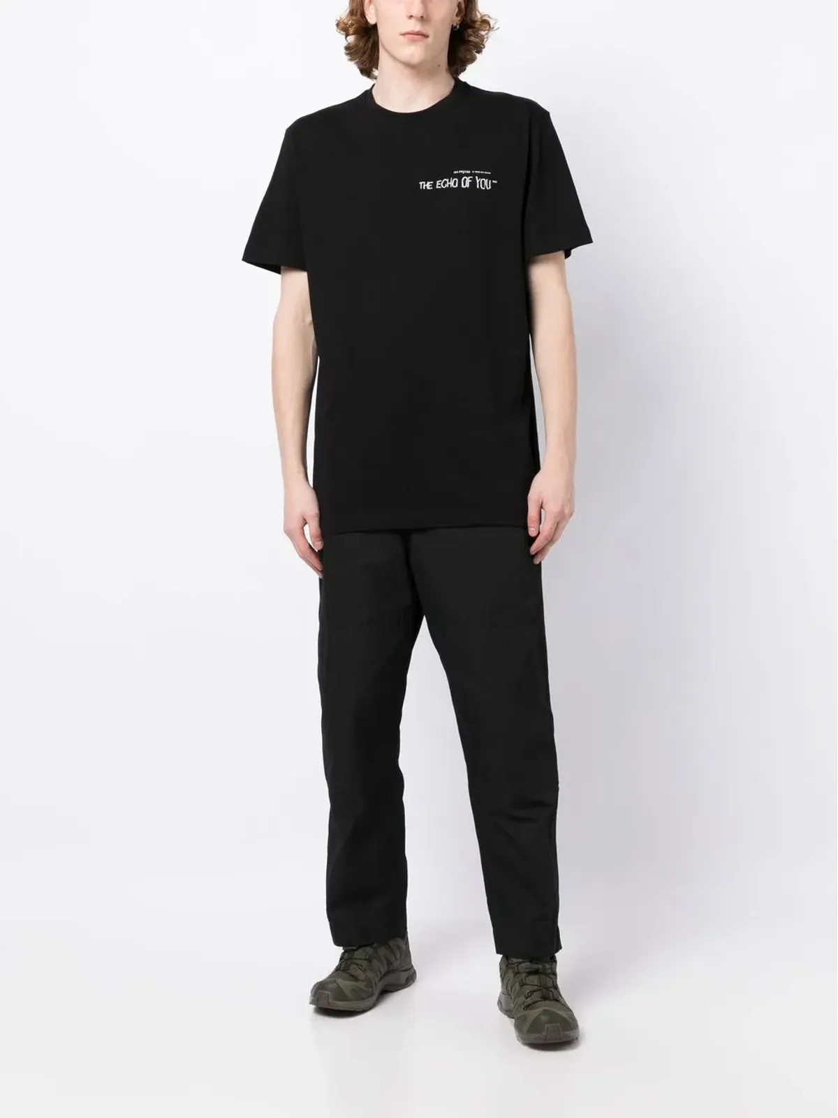 ISO.POETISM グラフィックプリント半袖Tシャツ - 画像2