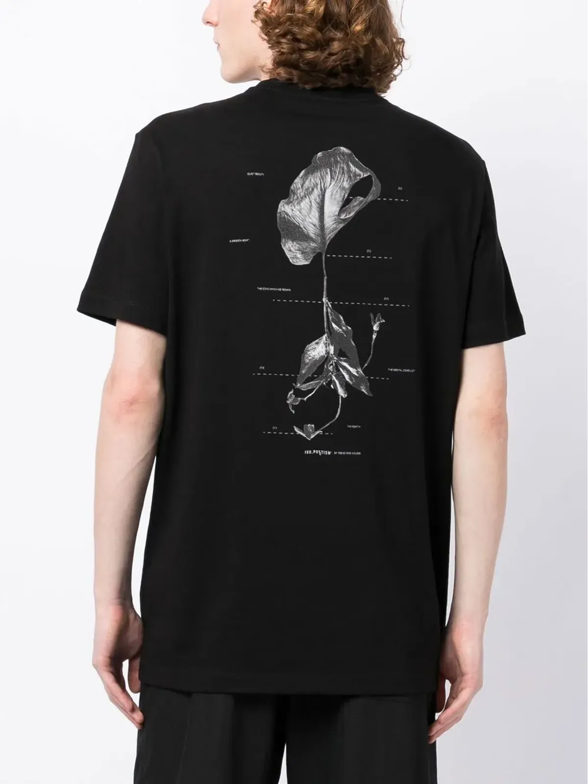ISO.POETISM グラフィックプリント半袖Tシャツ - 画像4