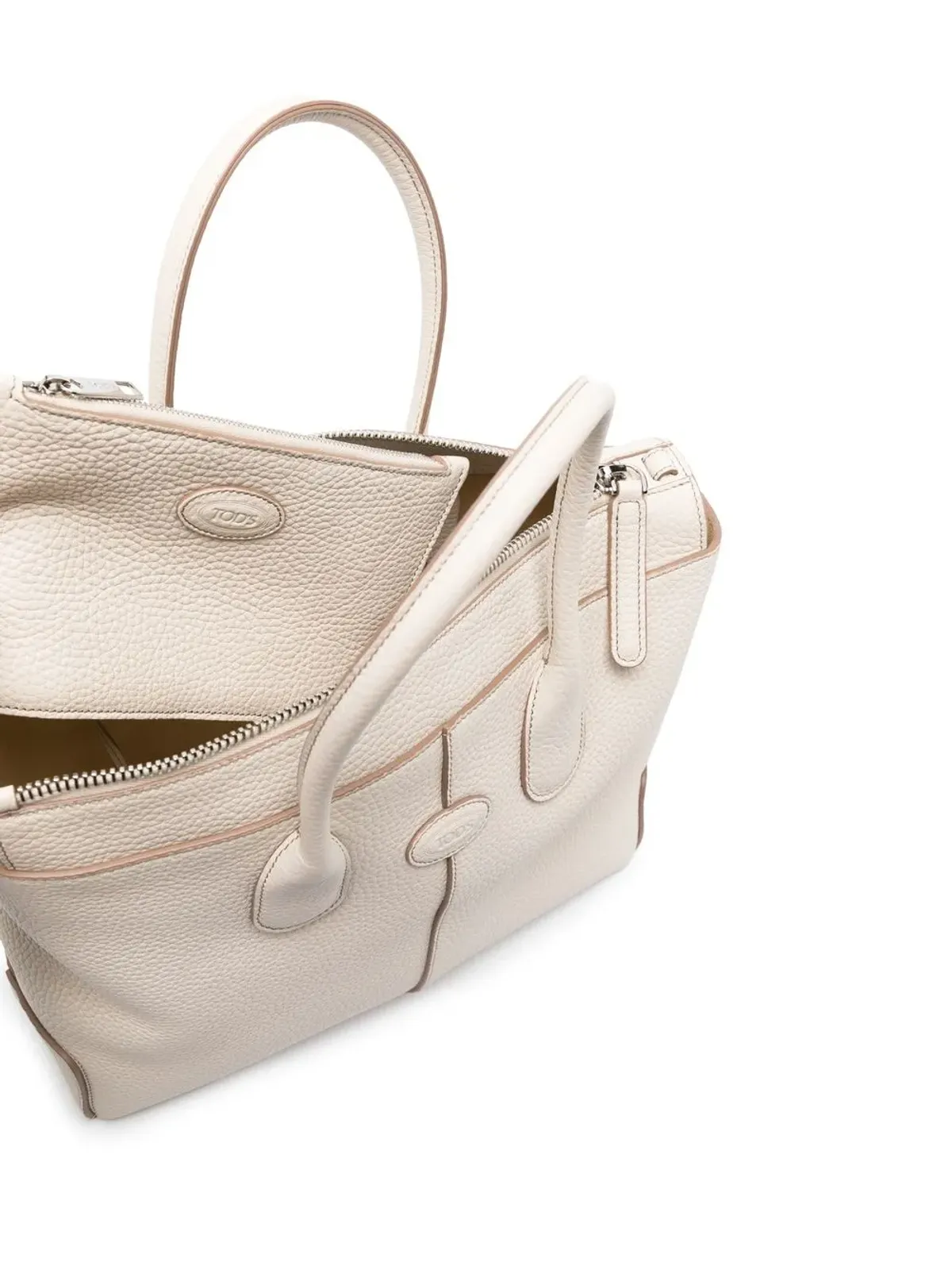 Tod's シボ革トートバッグ - 画像5