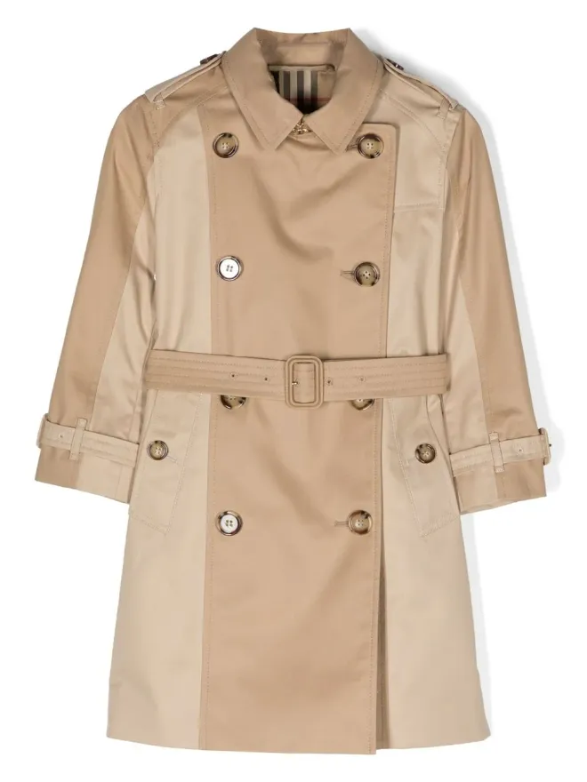 Burberry Kids Burberry Kids ベルト付きトレンチコートの商品画像
