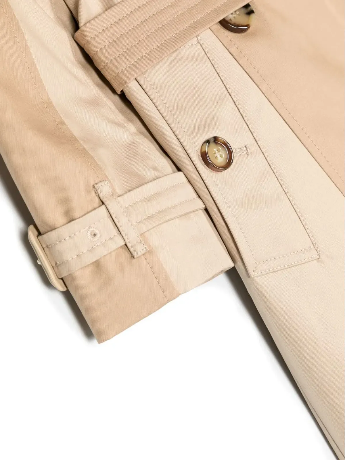 Burberry Kids ベルト付きトレンチコート - 画像3