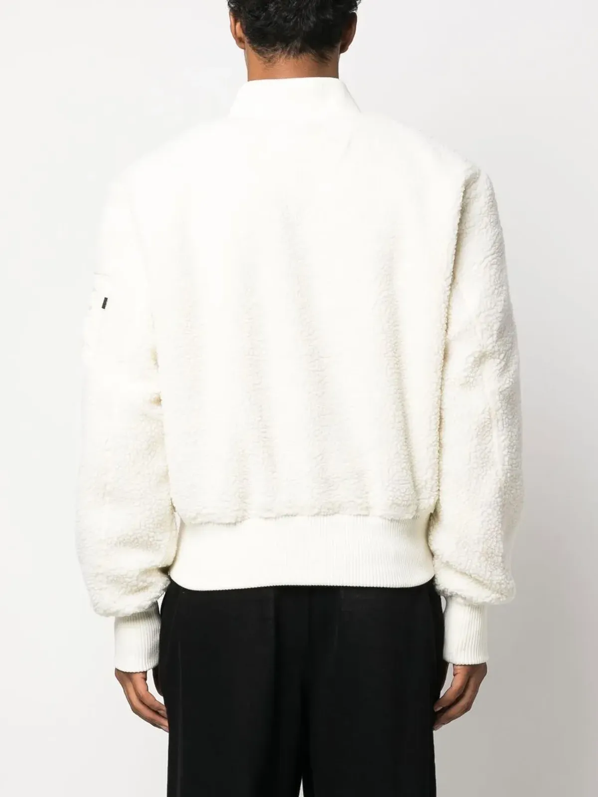Alpha Industries フェイクシェアリング ボンバージャケット - 画像4