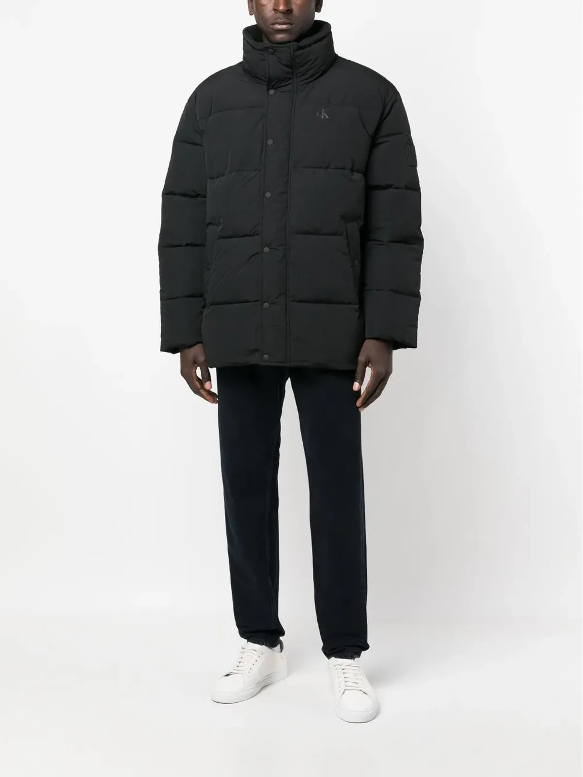 Calvin Klein Jeans パッド入りパファーコート - ブラック - 画像2