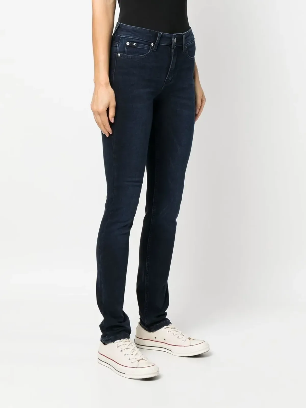 Calvin Klein Jeans ミッドライズ・スキニージーンズ - 画像3