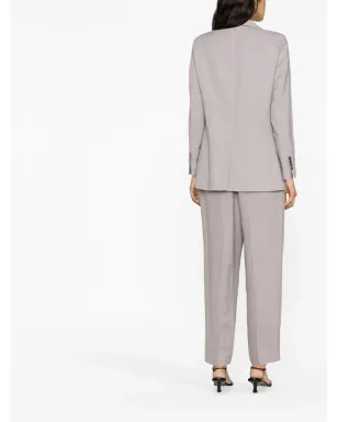 Brunello Cucinelli ダブルブレスト ウォーブン スーツジャケット - サムネイル4