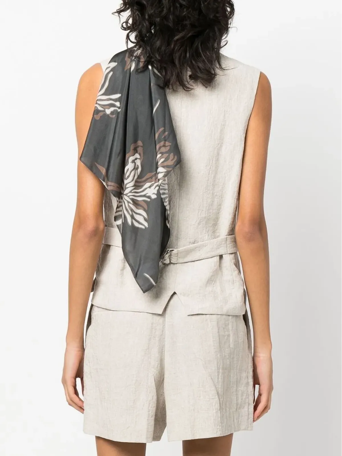 Brunello Cucinelli Vネック ボタンアップ ウエストコート - 画像4