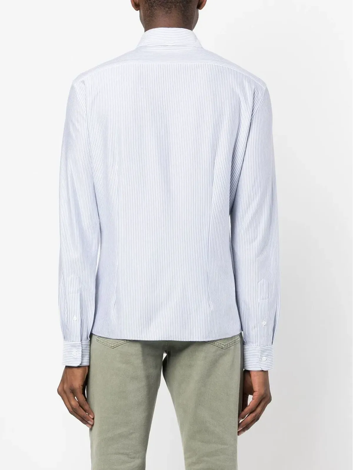 Brunello Cucinelli キャンディストライプ長袖シャツ - 画像4