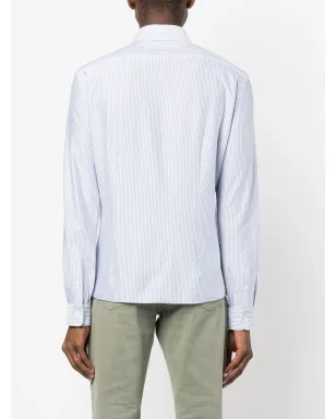 Brunello Cucinelli キャンディストライプ長袖シャツ - サムネイル4