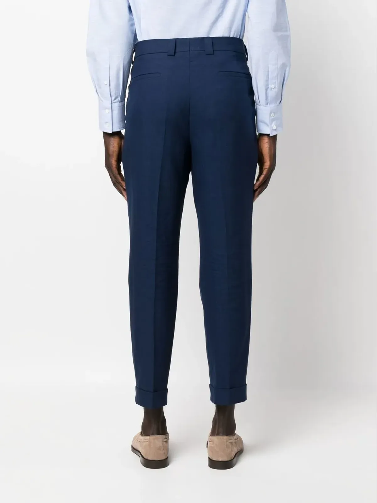 Brunello Cucinelli クロップド テーラードパンツ - 画像4