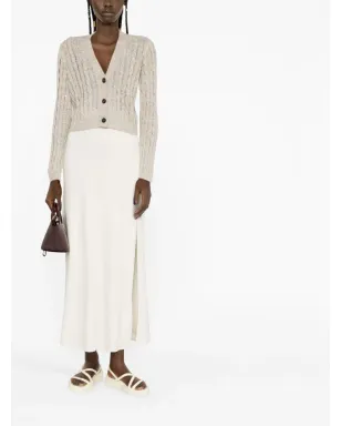 Brunello Cucinelli サテンミディスカート - サムネイル2