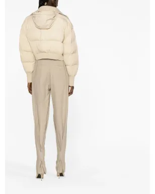 Jacquemus リブ編みダウンジャケット - サムネイル4