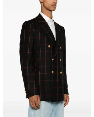 Gucci ロゴパッチブレザー - サムネイル3