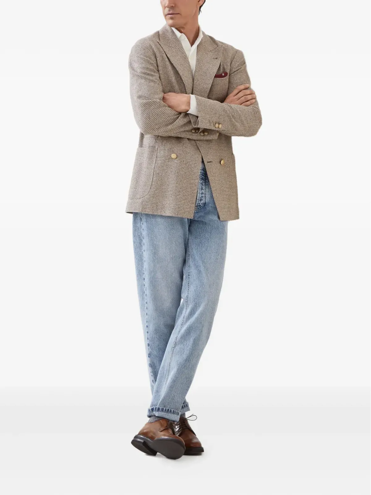 Brunello Cucinelli ニットポロジャンパー - 画像2