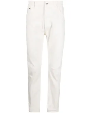 Brunello Cucinelli 染めデニムパンツ（ホワイト） - サムネイル1