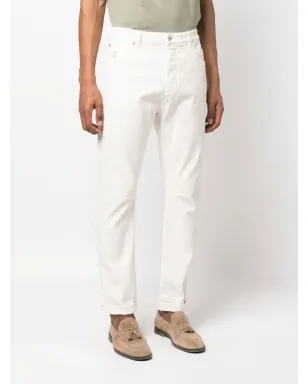 Brunello Cucinelli 染めデニムパンツ（ホワイト） - サムネイル3