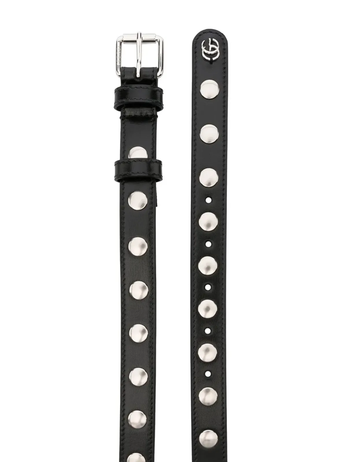 Gucci スタッズ付きバックルベルト - 画像2