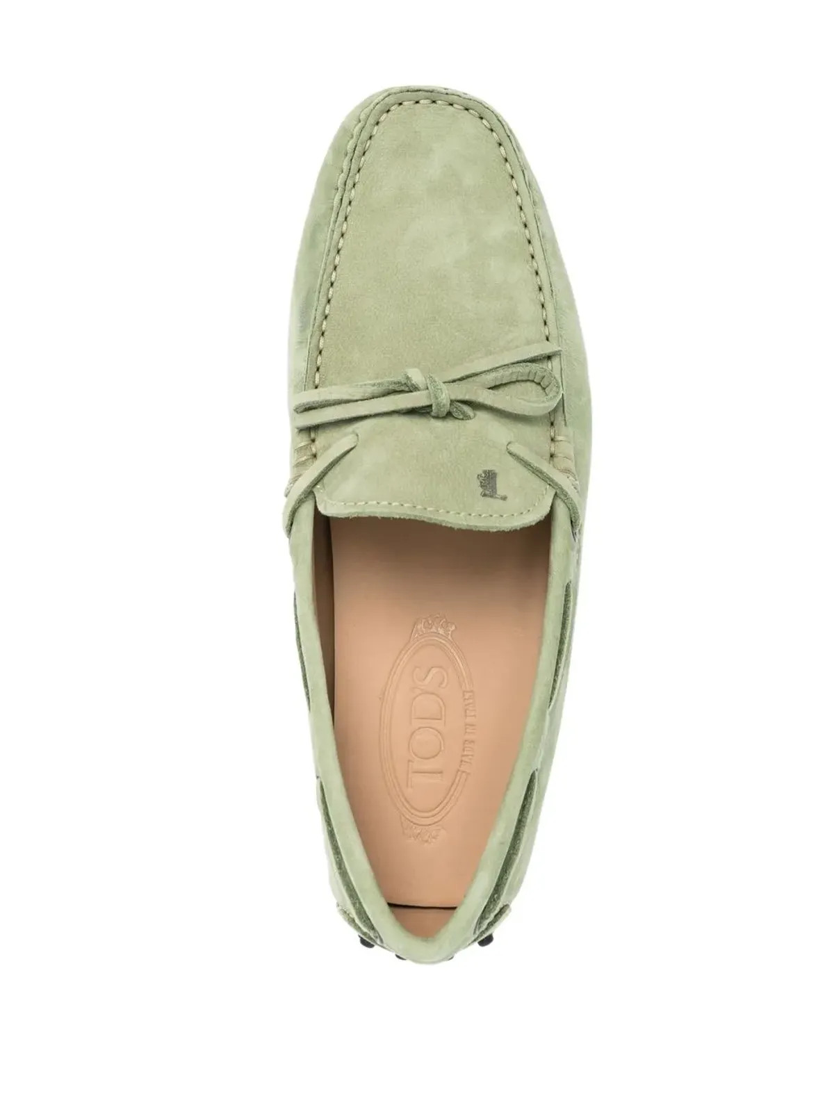 Tod's ラチェット・ゴミーノ スエード ローファー - 画像4