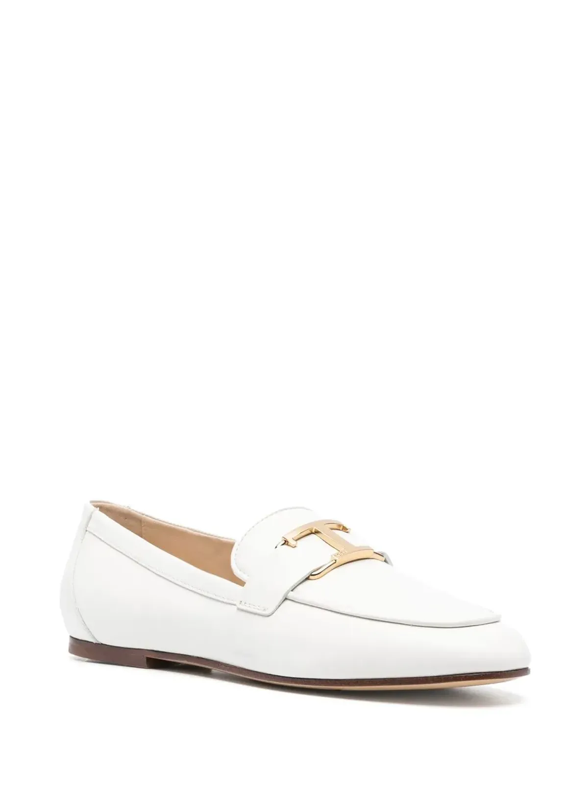 Tod's T-logo レザー ローファー - 画像2