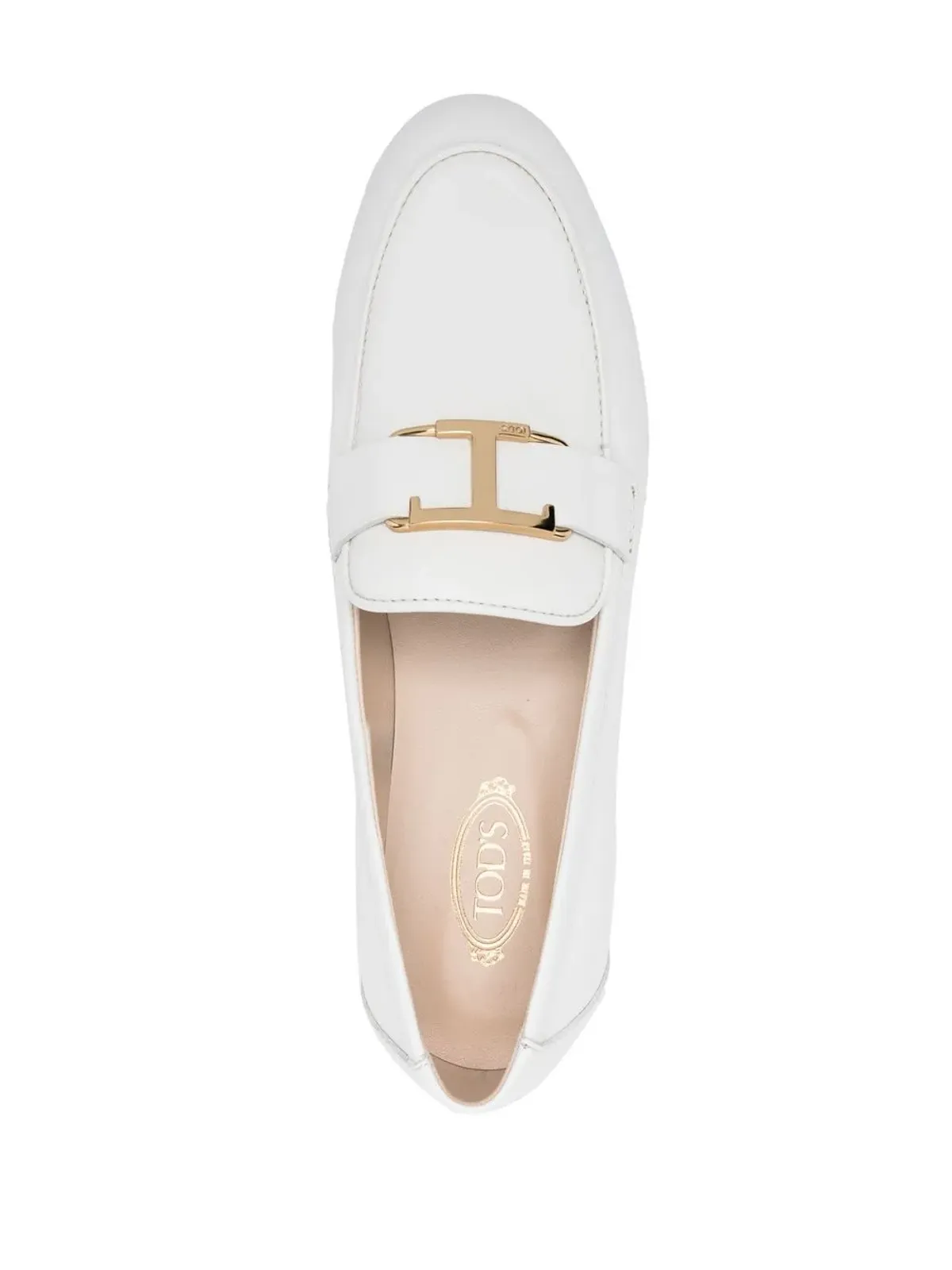 Tod's T-logo レザー ローファー - 画像4