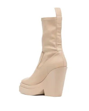 GIABORGHINI Texan テーパードヒール アンクルブーツ - Neutrals - サムネイル3