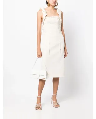 Jacquemus オープンバック・フリルショルダードレス - サムネイル2