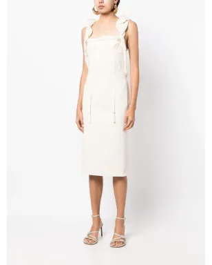 Jacquemus オープンバック・フリルショルダードレス - サムネイル3