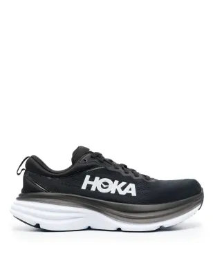 HOKA Bondi 8 ロゴプリント レースアップスニーカー - サムネイル1