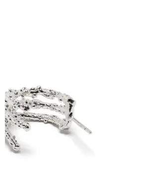 Alighieri The Single Crumbling hoop earring - Silver - サムネイル4