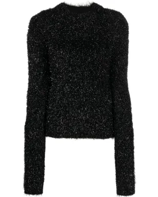 Alberta Ferretti グリッター付きパフスリーブのセーター - サムネイル1