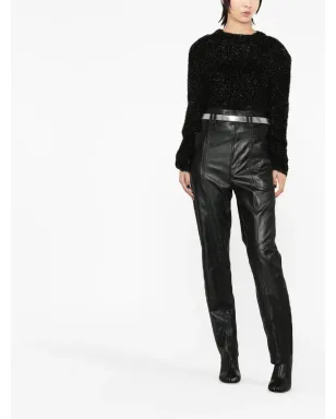 Alberta Ferretti グリッター付きパフスリーブのセーター - サムネイル2