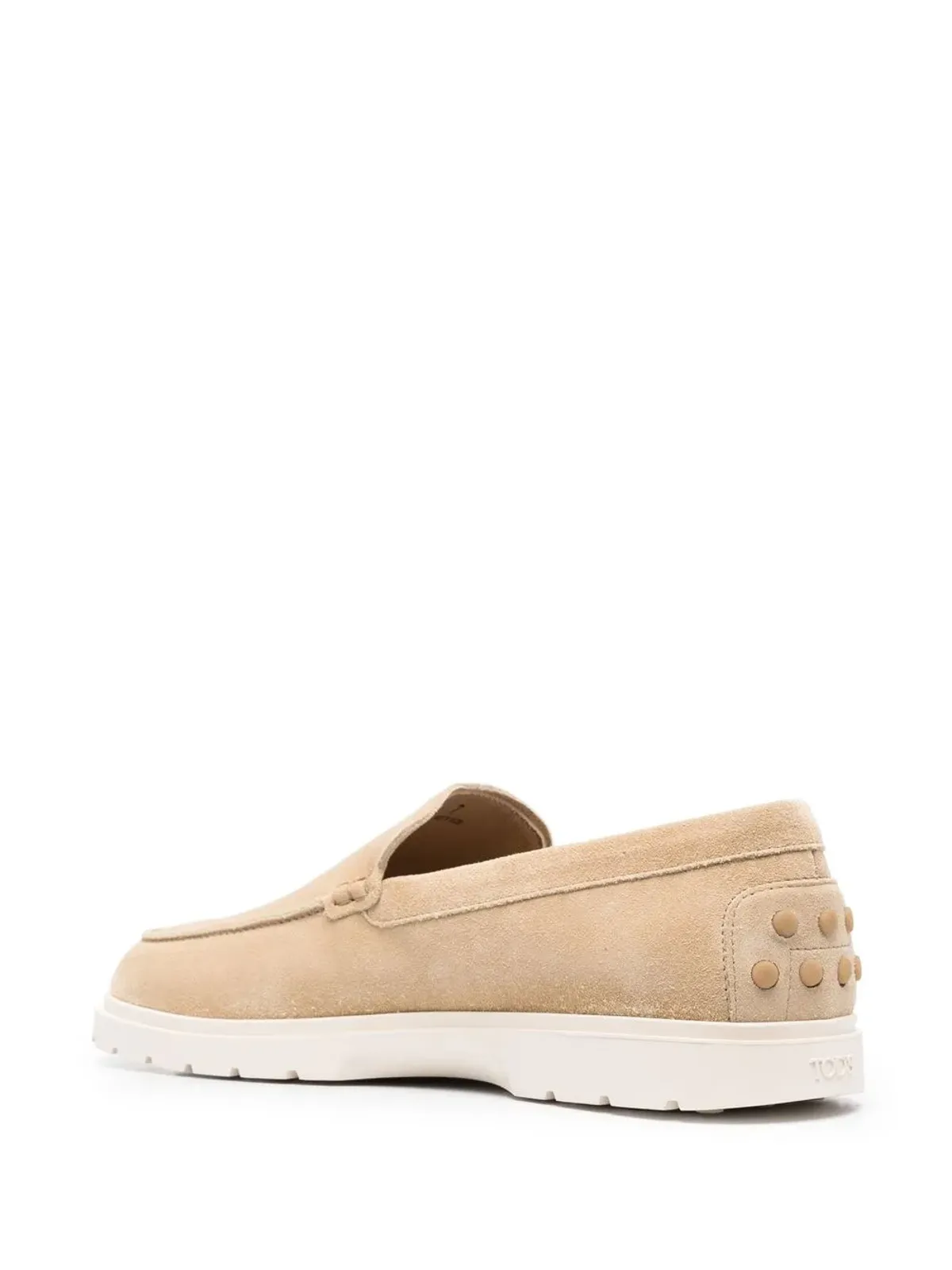 Tod's リッジドソール・スエードローファー - ベージュ - 画像3
