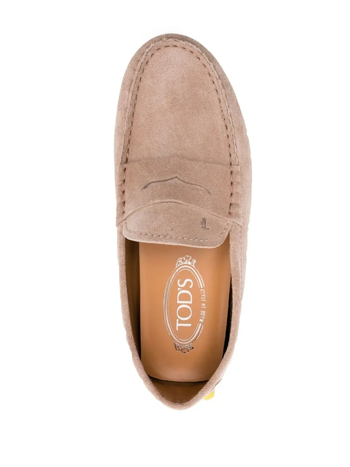 Tod's ゴミーノ スウェード ドライビングシューズ - 画像4