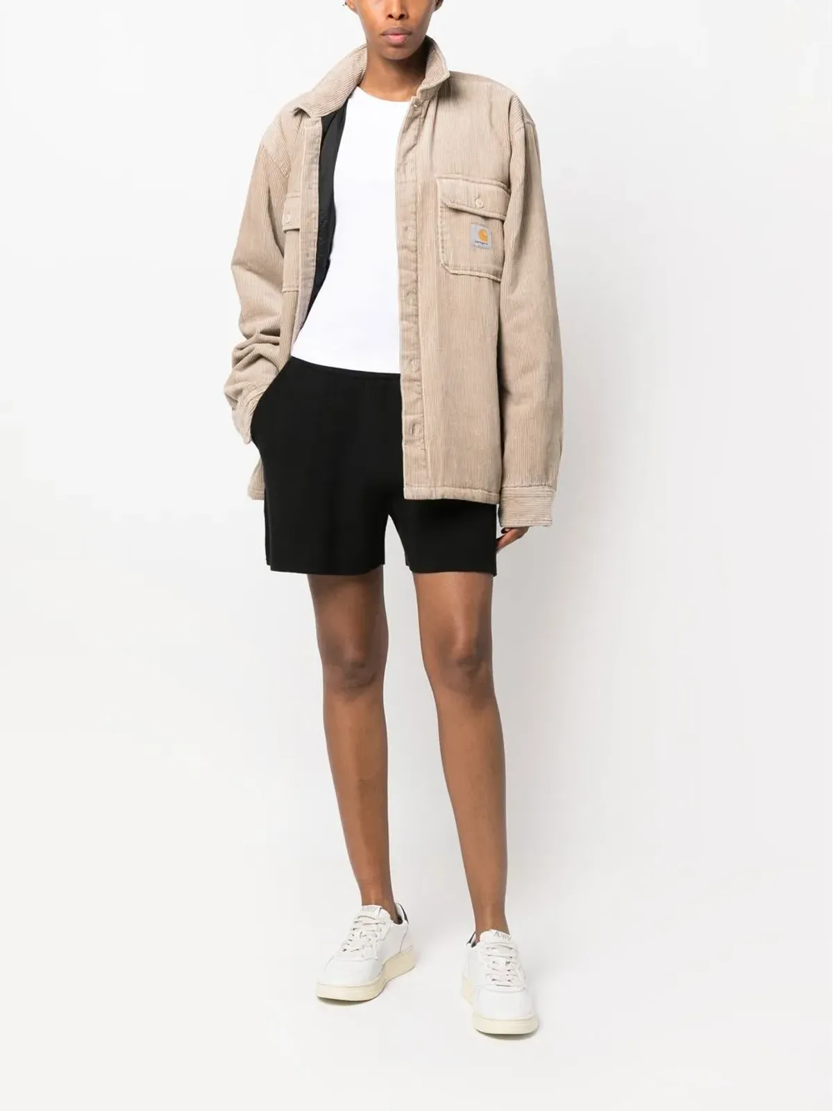 Carhartt WIP ロゴパッチ付きボタンシャツ - Brown - 画像3