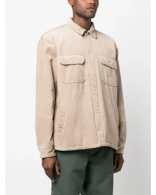 Carhartt WIP ロゴパッチ付きボタンシャツ - Brown - サムネイル4