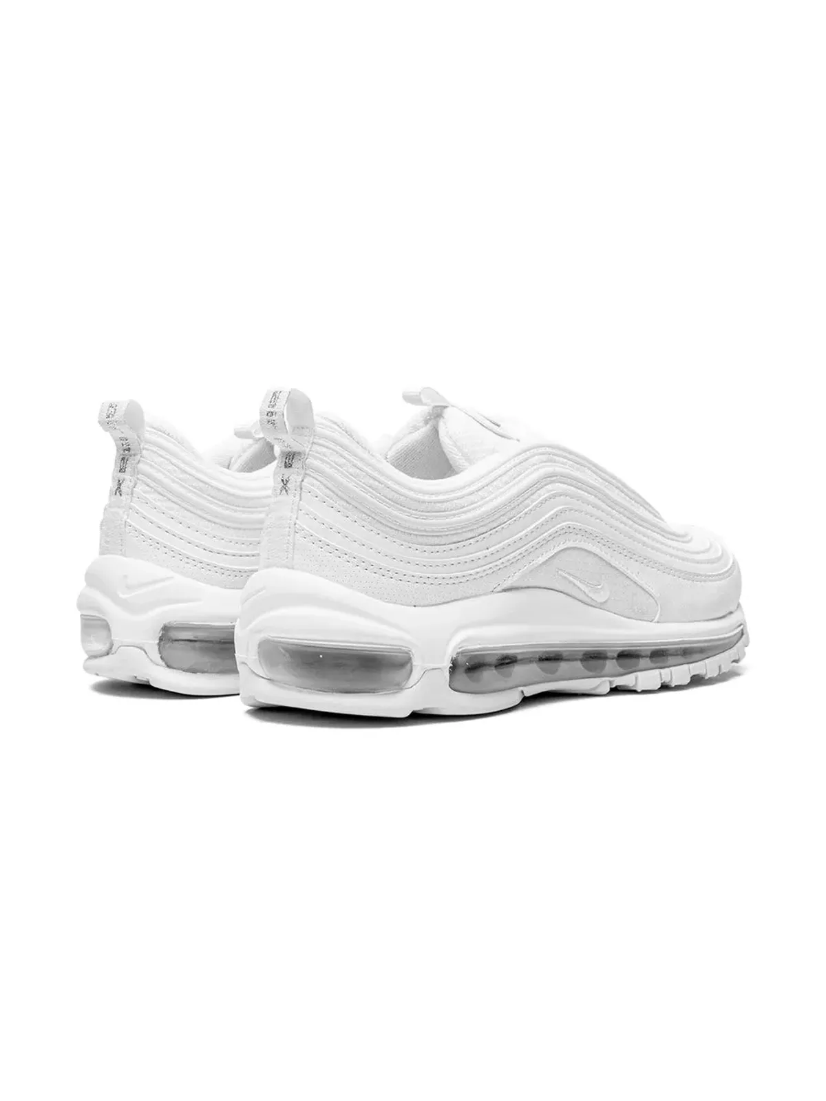 Nike Kids エアマックス 97 ホワイト/メタリックシルバー スニーカー - 画像3