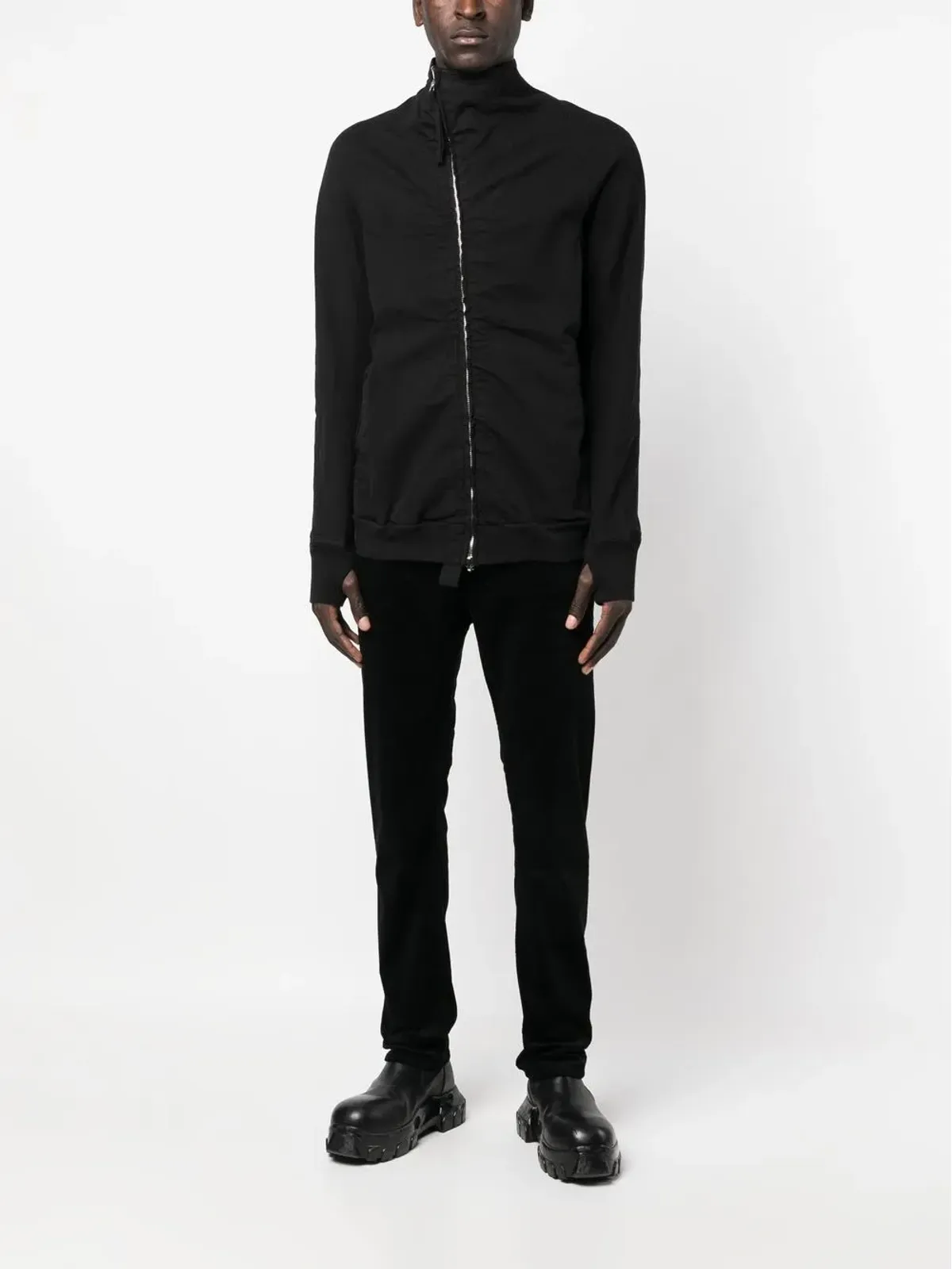 Boris Bidjan Saberi ハイネックジップアップジャケット - 画像2
