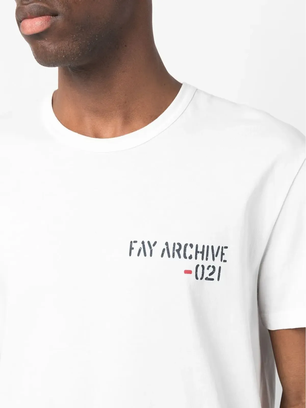 Fay ロゴプリントTシャツ - 画像5