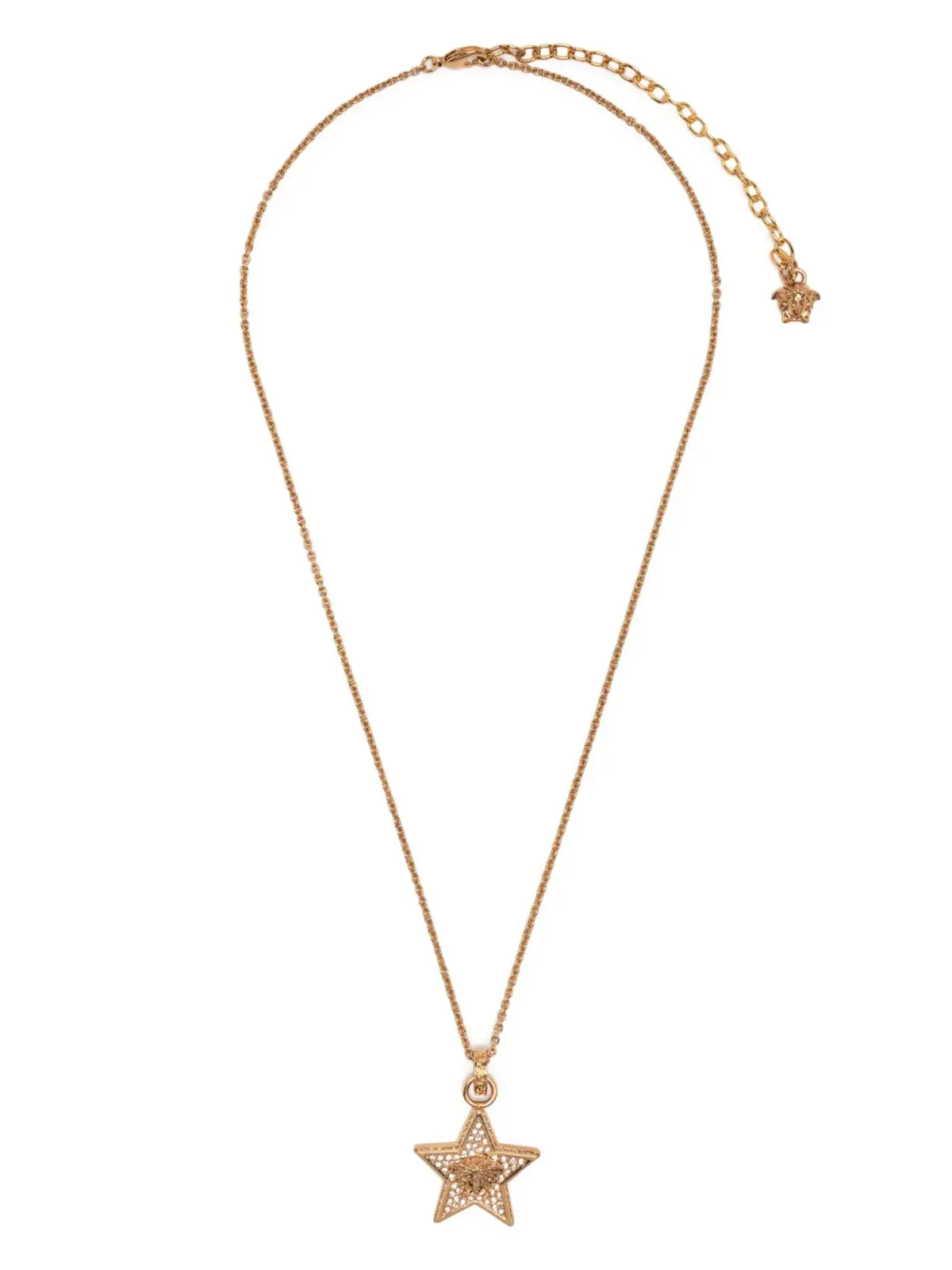 Versace メデューサヘッド スター・ペンダント ネックレス - 画像3