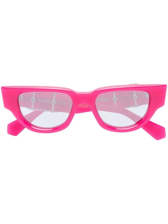 VALENTINO GARAVANI EYEWEAR VALENTINO GARAVANI EYEWEAR ヴァレンティノ VLogo Signature キャットアイグラスの商品画像