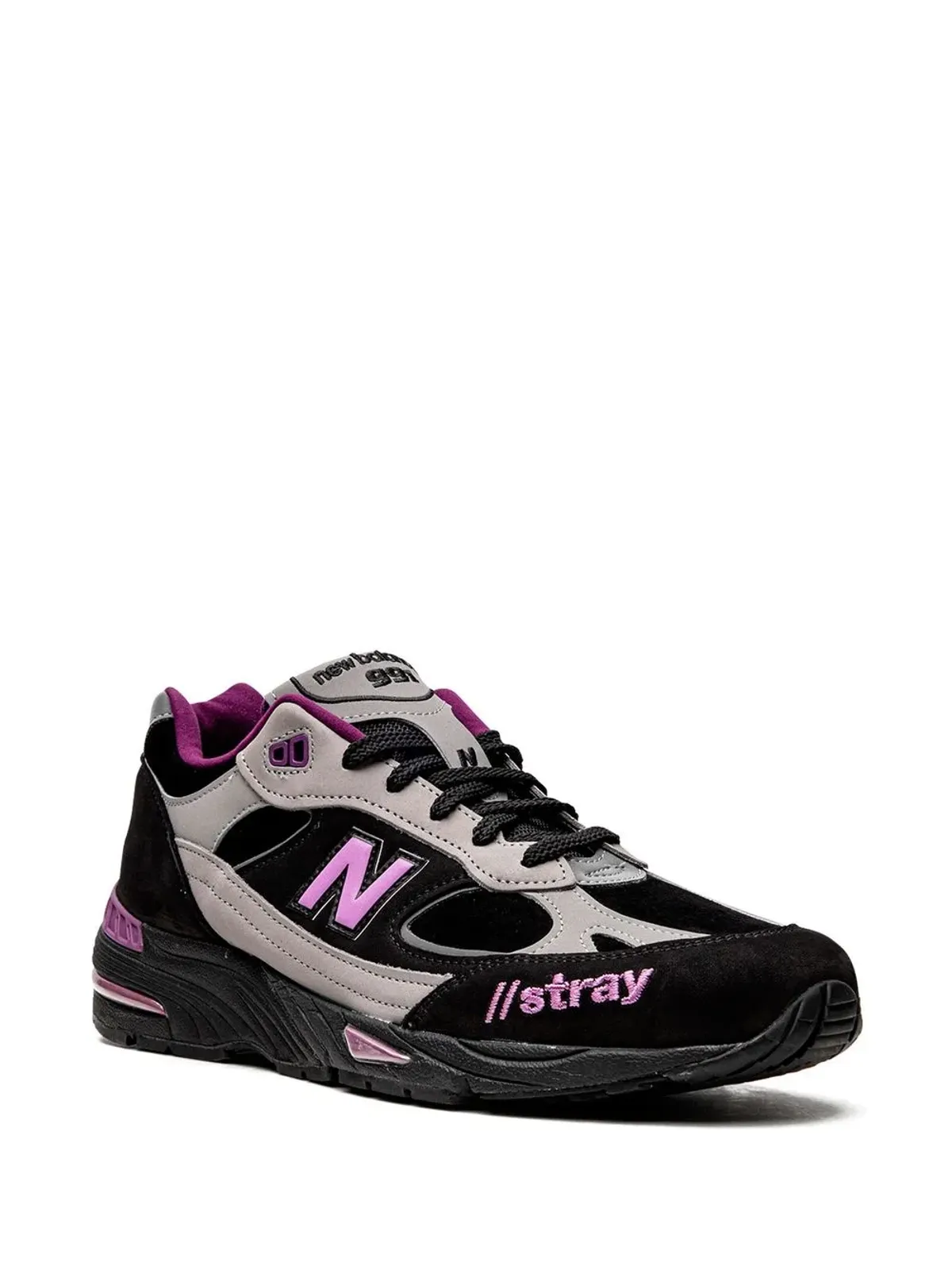 New Balance x Stray Rats 991 ロー・トップスニーカー - 画像2