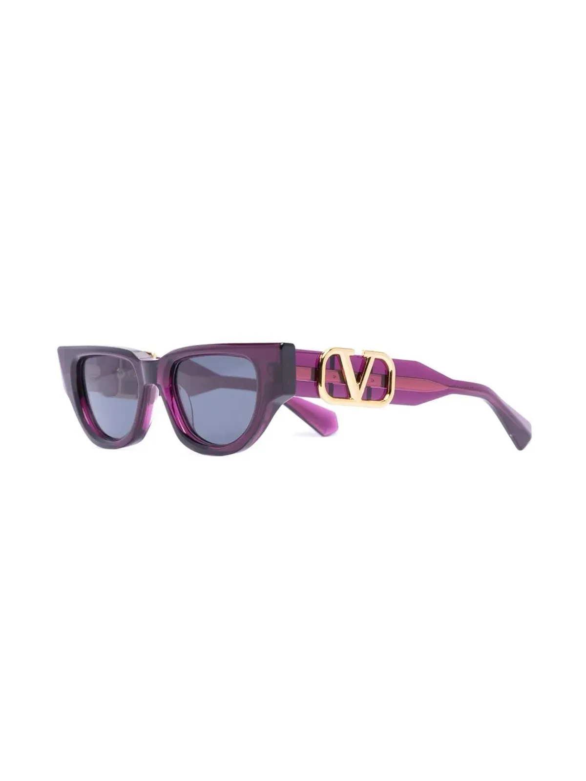 VALENTINO GARAVANI EYEWEAR VLogo Signature キャットアイ サングラス - 画像2
